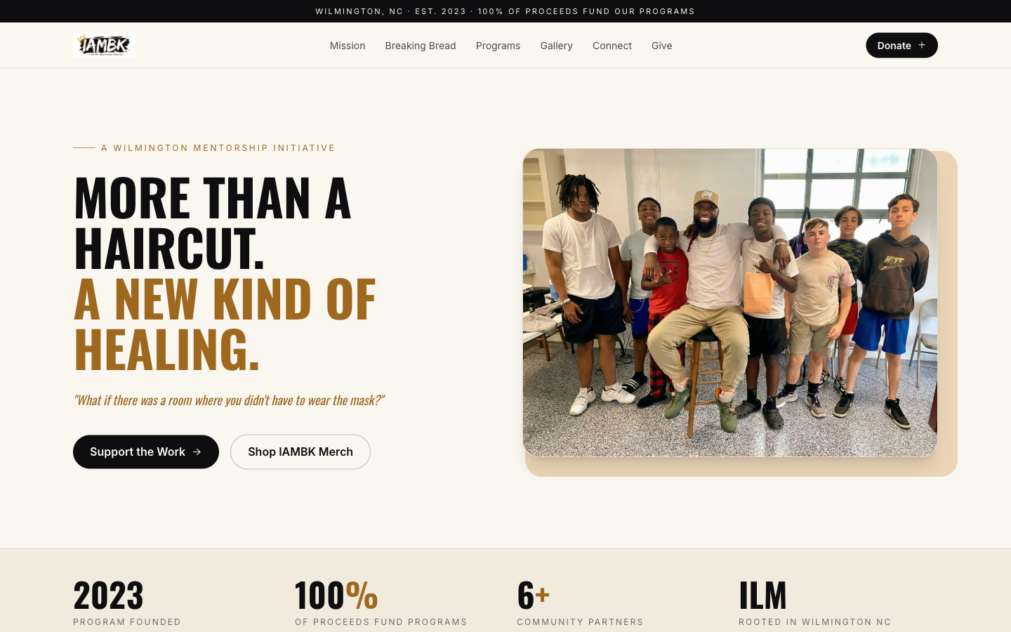 I Am My Brother's Keeper website
